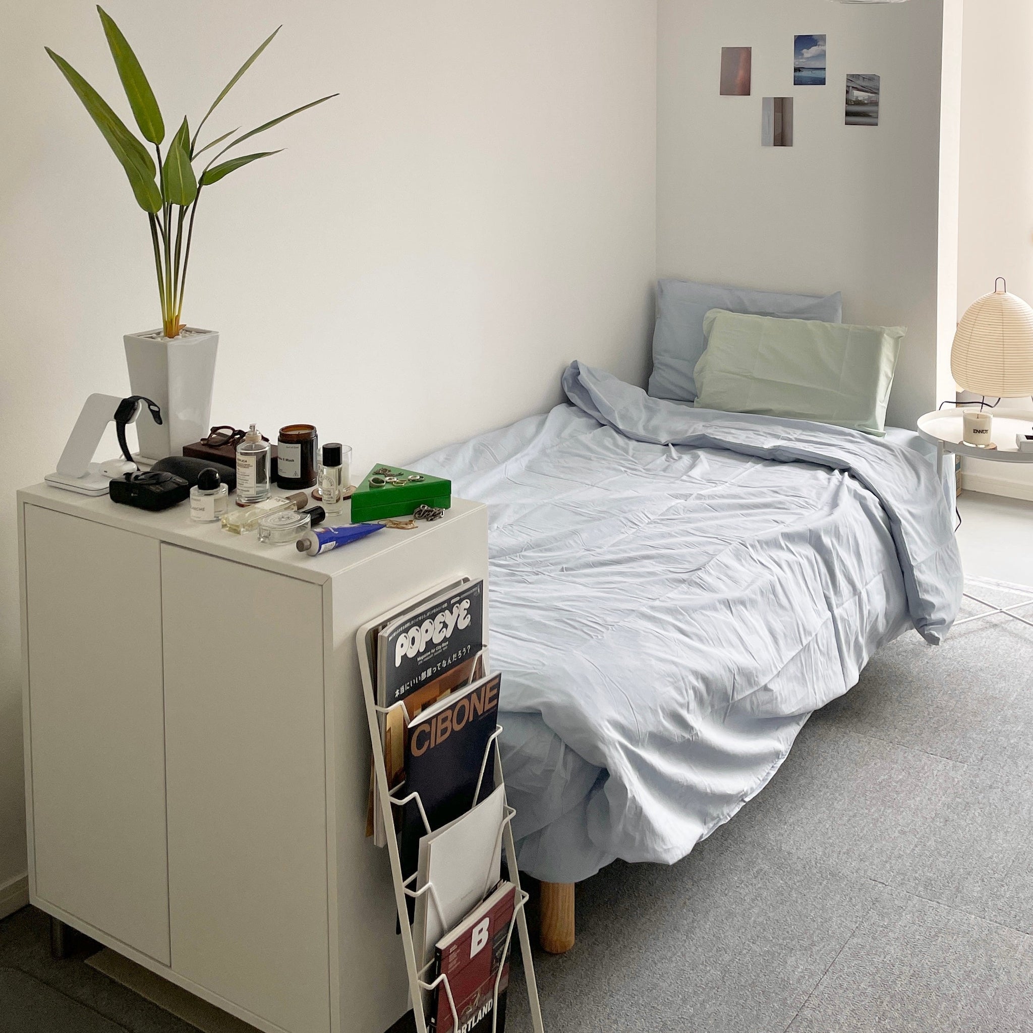 OR-2003-Little Rooms-布団カバー｜plain duvet cover -pale color-
