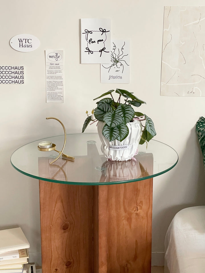 WELCOMETOCCC 鉢&カバーセット｜POUPOUPOT WHITE｜韓国インテリア