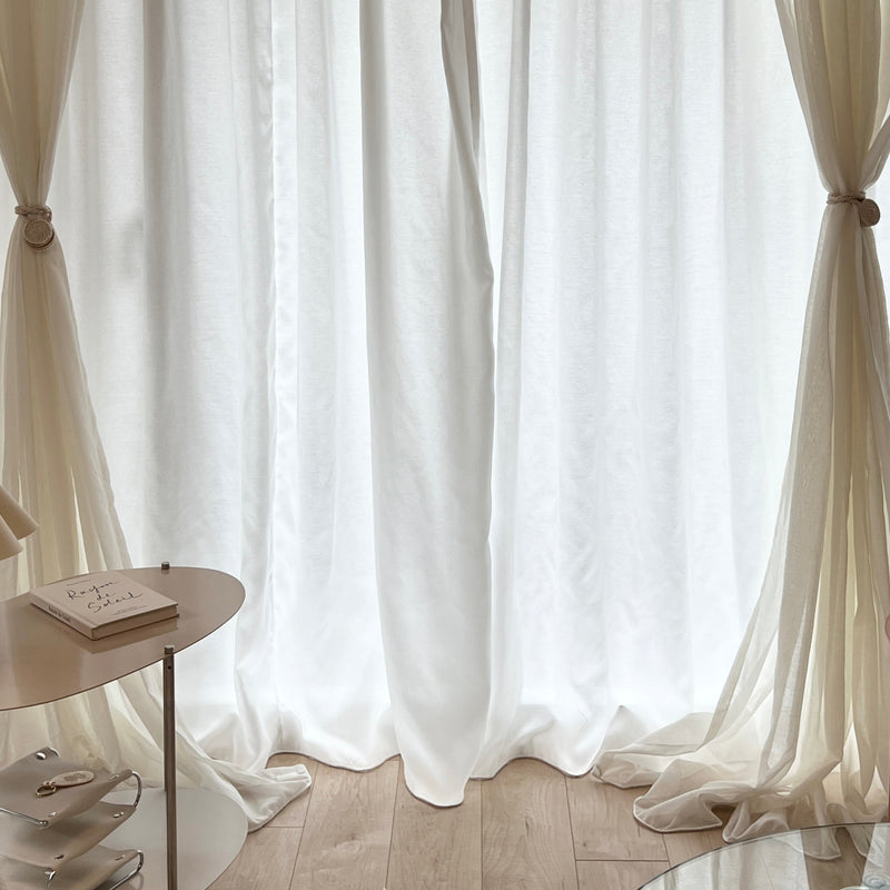 SE-2973-Little Rooms-既成サイズ｜カラーシフォンカーテン 2枚
