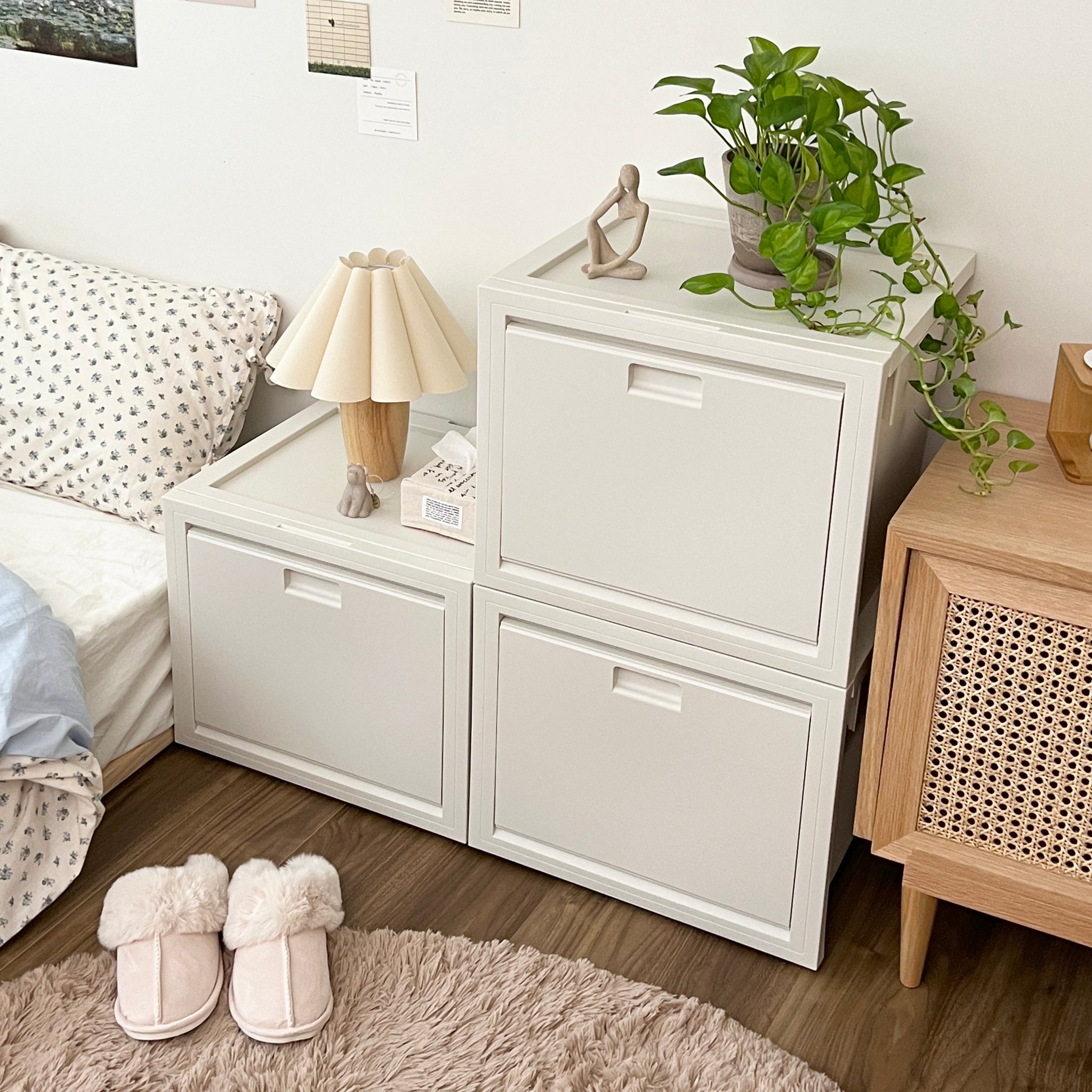 BR-2694-Roomnhome-Roomnhome｜Mild オープンドア収納ボックス 3個セット
