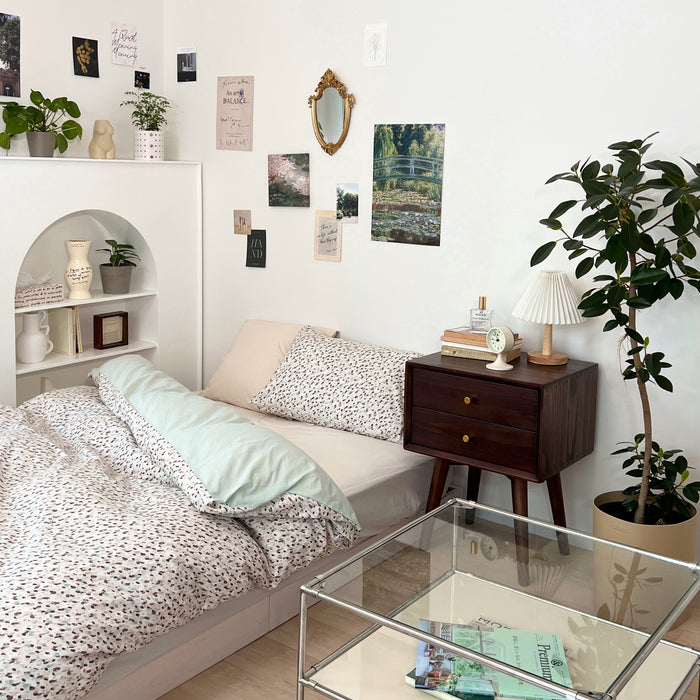 OR-2232-Little Rooms-リボン付き枕カバー｜monet pillow cover
