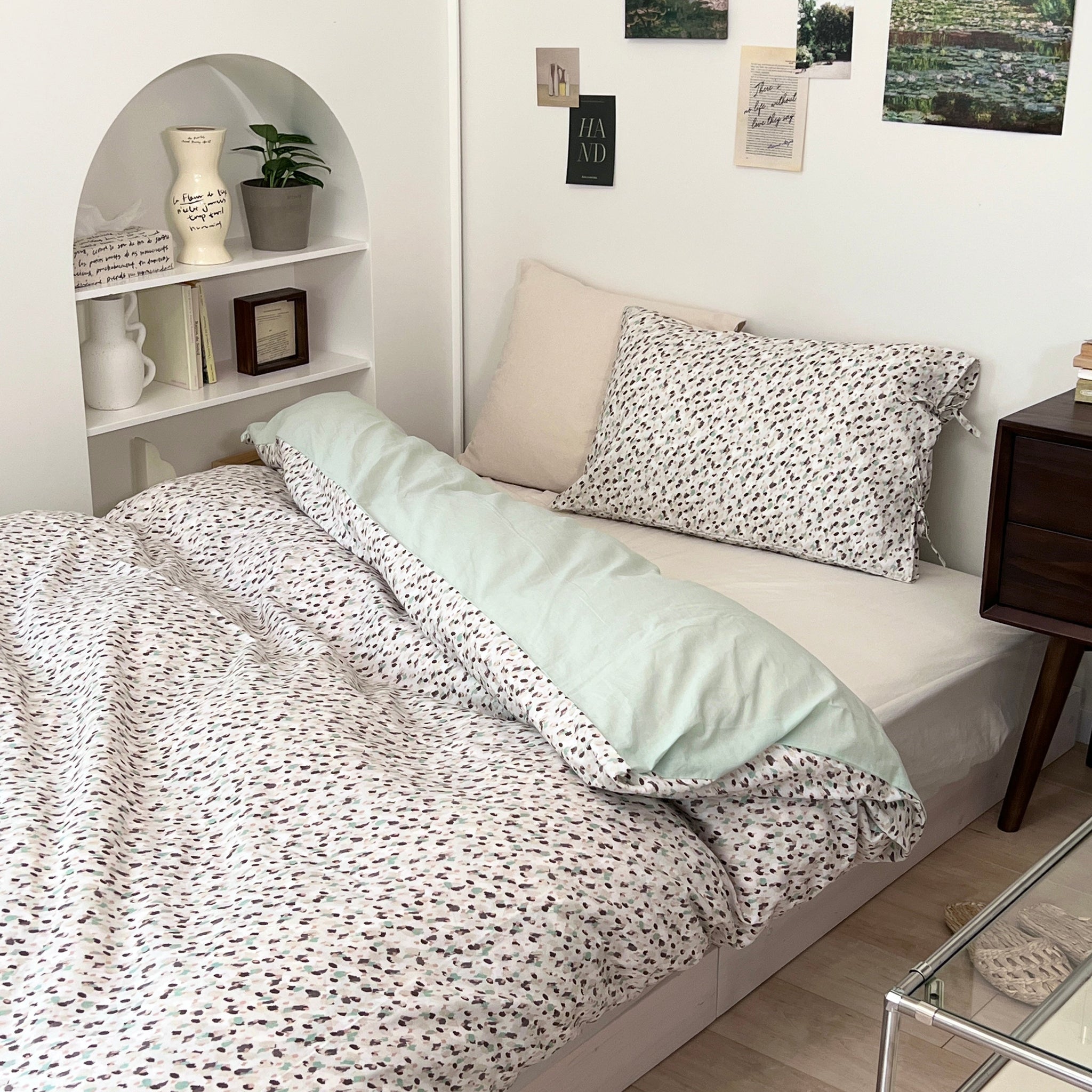 OR-2228-Little Rooms-リバーシブル布団カバー｜monet duvet cover