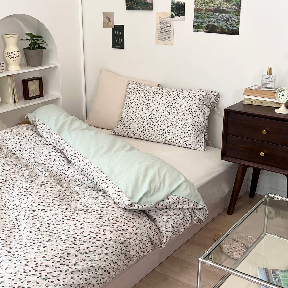OR-2232-Little Rooms-リボン付き枕カバー｜monet pillow cover
