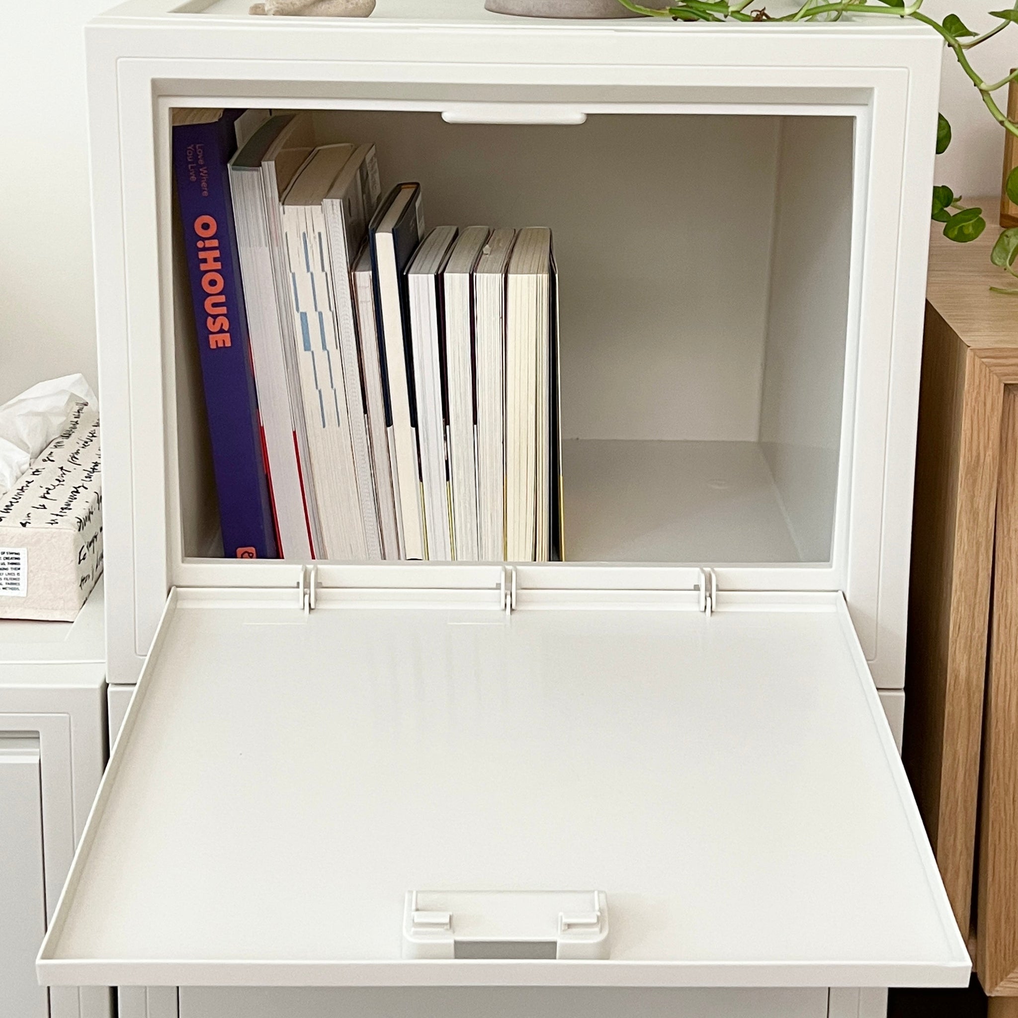 BR-2694-Roomnhome-Roomnhome｜Mild オープンドア収納ボックス 3個セット
