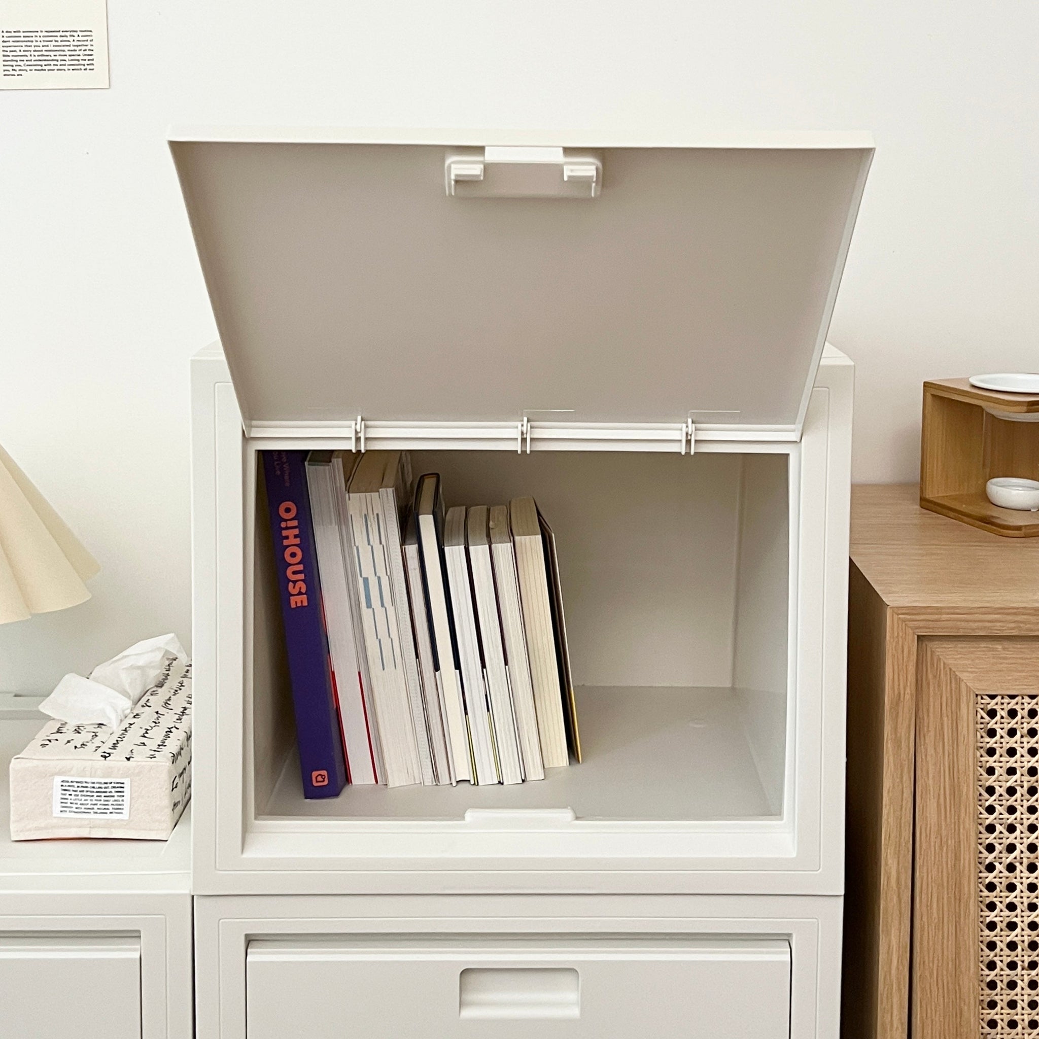 BR-2694-Roomnhome-Roomnhome｜Mild オープンドア収納ボックス 3個セット