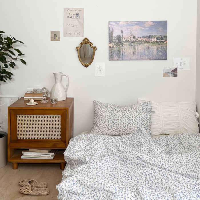 OR-2231-Little Rooms-リボン付き枕カバー｜monet pillow cover