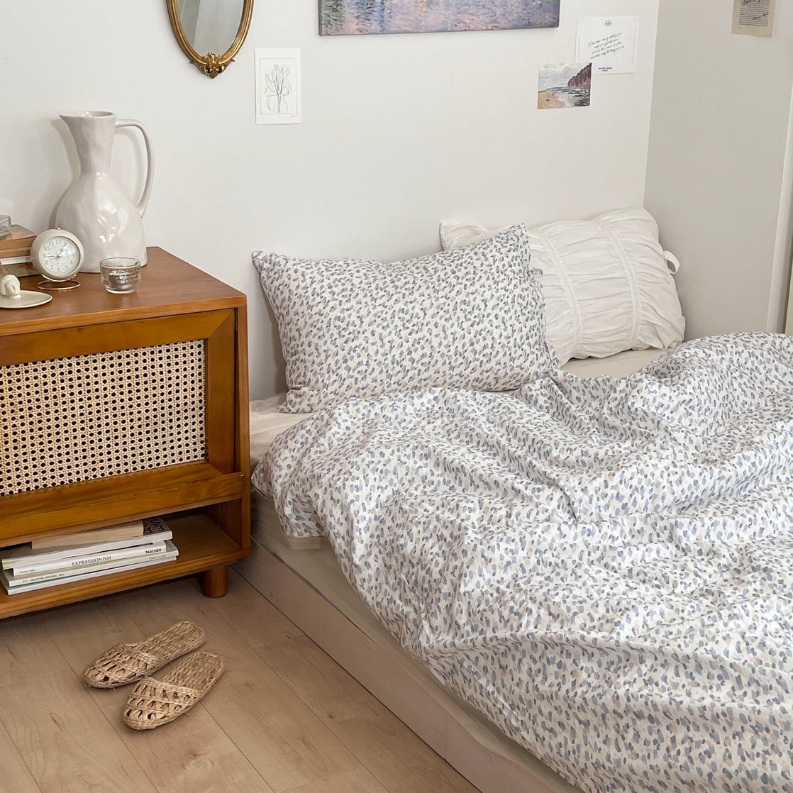OR-2231-Little Rooms-リボン付き枕カバー｜monet pillow cover