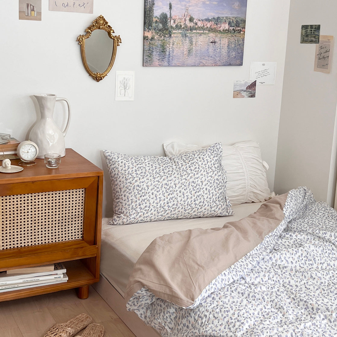 OR-2227-Little Rooms-リバーシブル布団カバー｜monet duvet cover