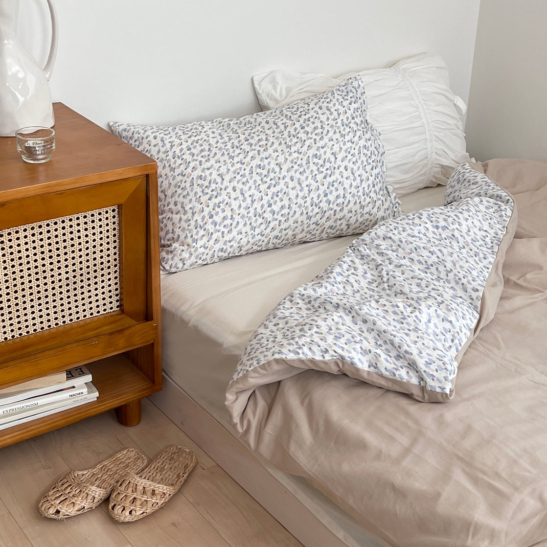 OR-2227-Little Rooms-リバーシブル布団カバー｜monet duvet cover