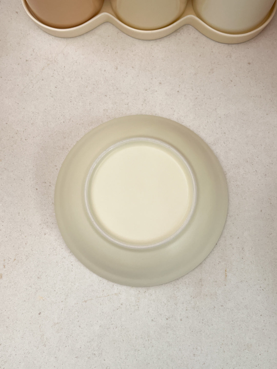 クリームカラープレート｜お皿 ナチュラル 食器 おしゃれ 韓国 電子