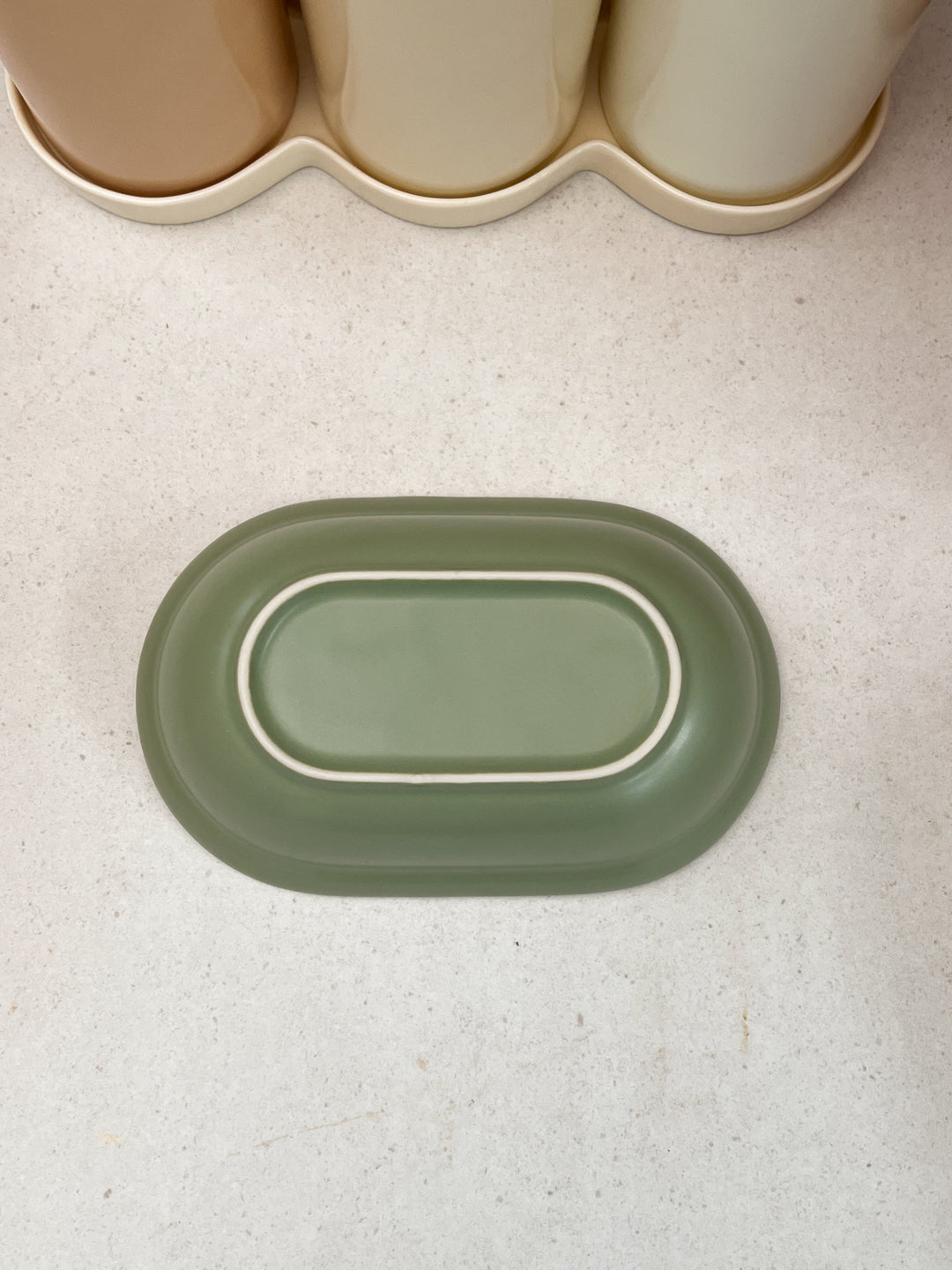 クリームカラープレート｜お皿 ナチュラル 食器 おしゃれ 韓国 電子