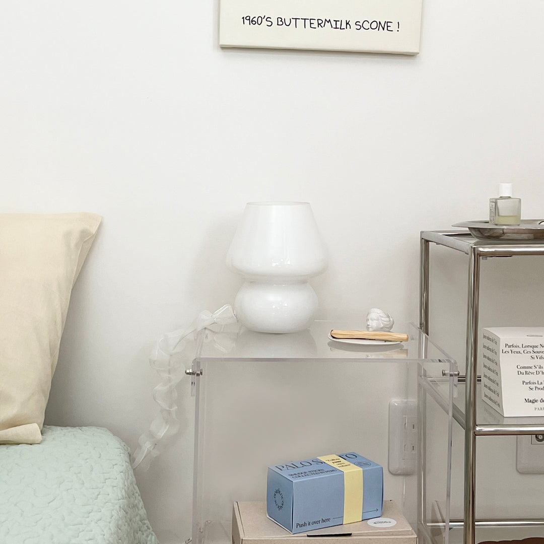 クリアミニサイドテーブル｜ 韓国インテリア シンプル – Little Rooms