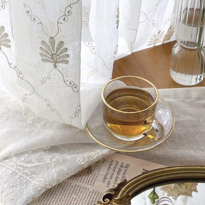 レディ￼ーカーテン Amazon.com: jinchan Tie Top Linen Kitchen Curtains 24 Inch