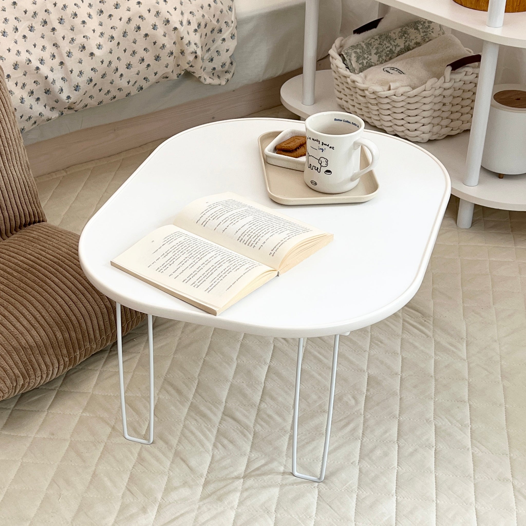 BR-2681-Roomnhome-Roomnhome｜Mono ラウンド折りたたみローテーブル