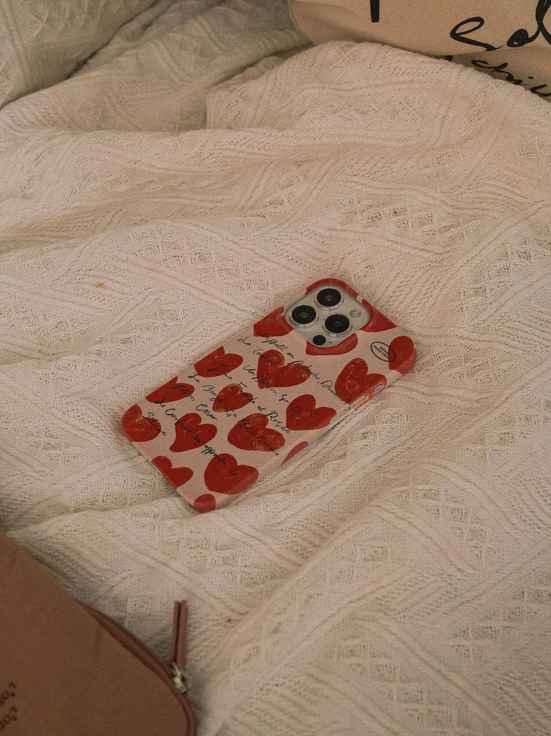 BR-3282-HOTEL PARIS CHILL-HOTEL PARIS CHILL ｜Different Shaped Hearts Phone Case