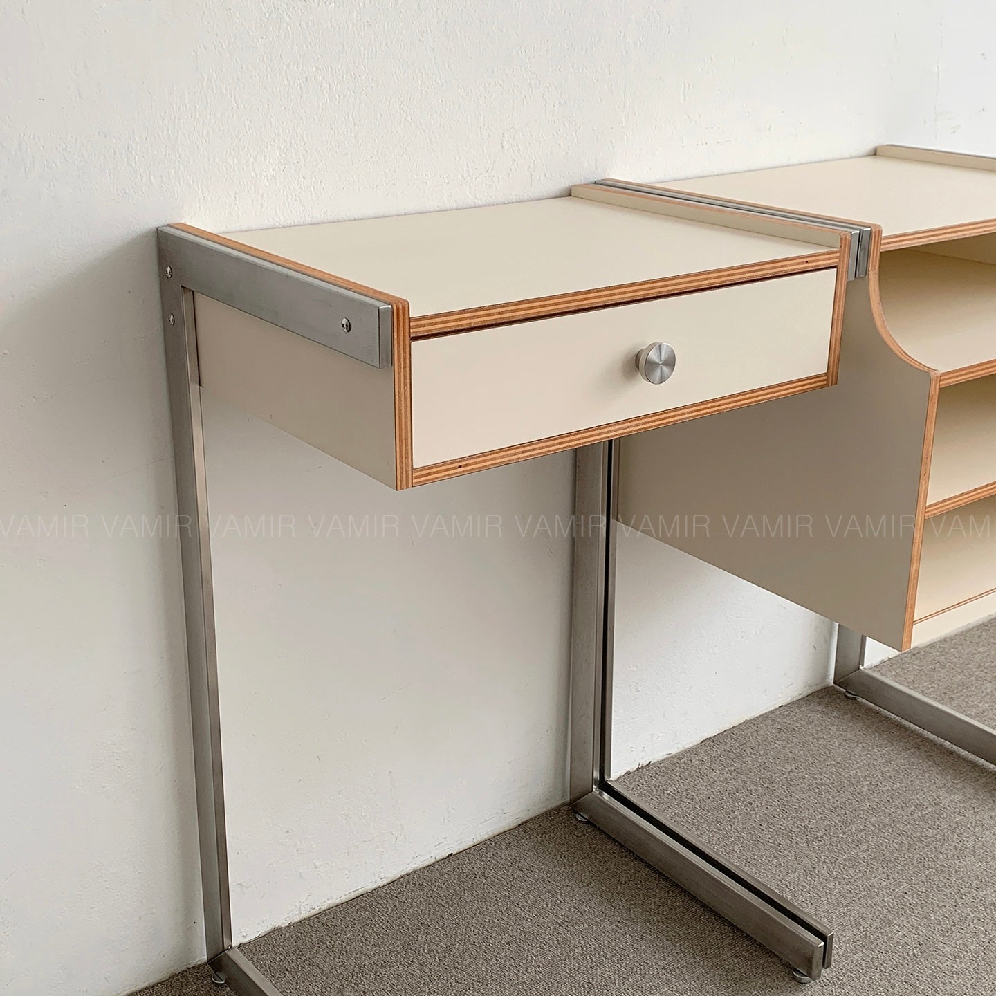 BR-2738-vamir-vamir サイドテーブル｜Morena LP side table（drawer）