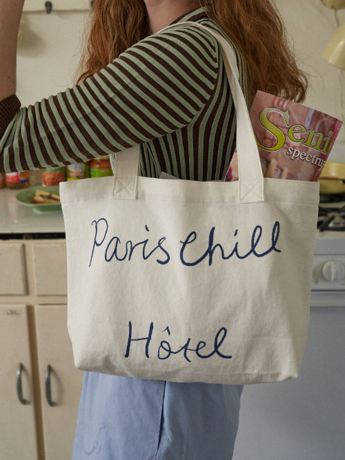 BR-4107-HOTEL PARIS CHILL-HOTEL PARIS CHILL トートバッグ｜Breezy Day Bag