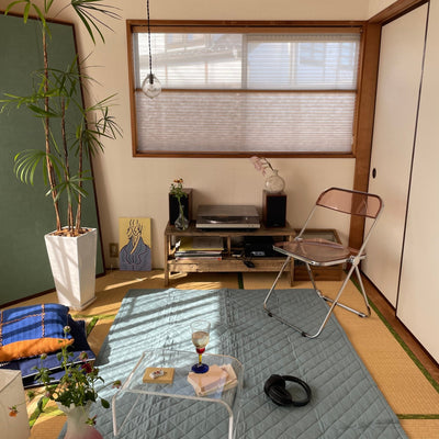 Little Rooms-ふわっと軽やかキルトラグ air rug -chic color-