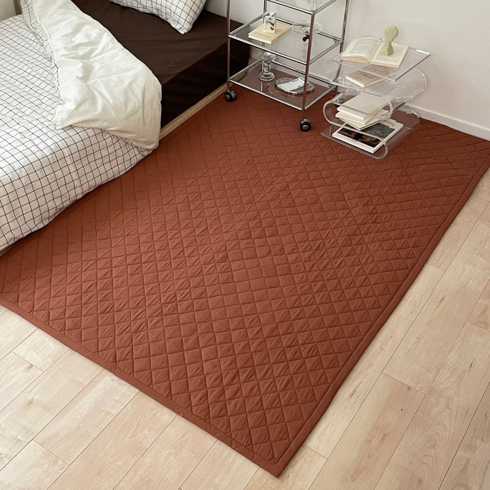OR-1487-Little Rooms-ふわっと軽やかキルトラグ air rug -chic color-
