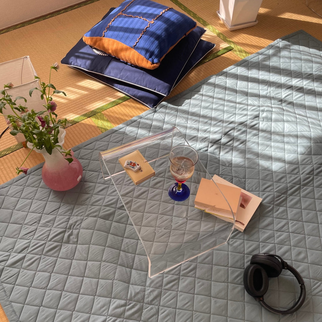 Little Rooms-ふわっと軽やかキルトラグ air rug -chic color-