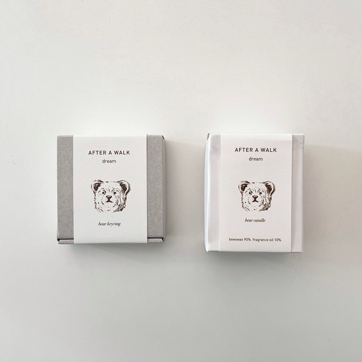 BR-1214-ALLGRAY-ALLGRAY キーリング｜bear keyring