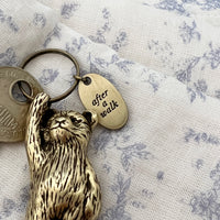 BR-1214-ALLGRAY-ALLGRAY キーリング｜bear keyring