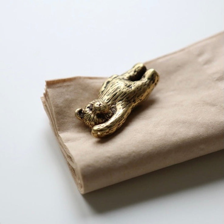 BR-1214-ALLGRAY-ALLGRAY キーリング｜bear keyring