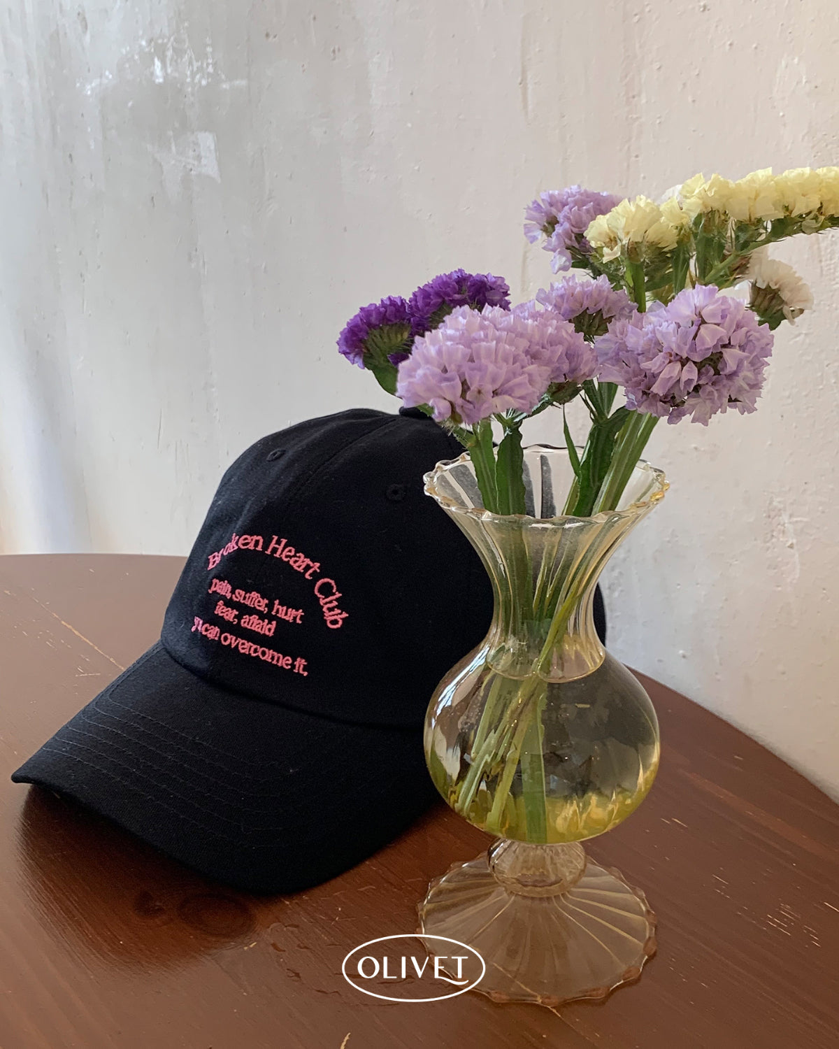 BR-3695-Olivet-Olivet キャップ｜broken heart club ball cap