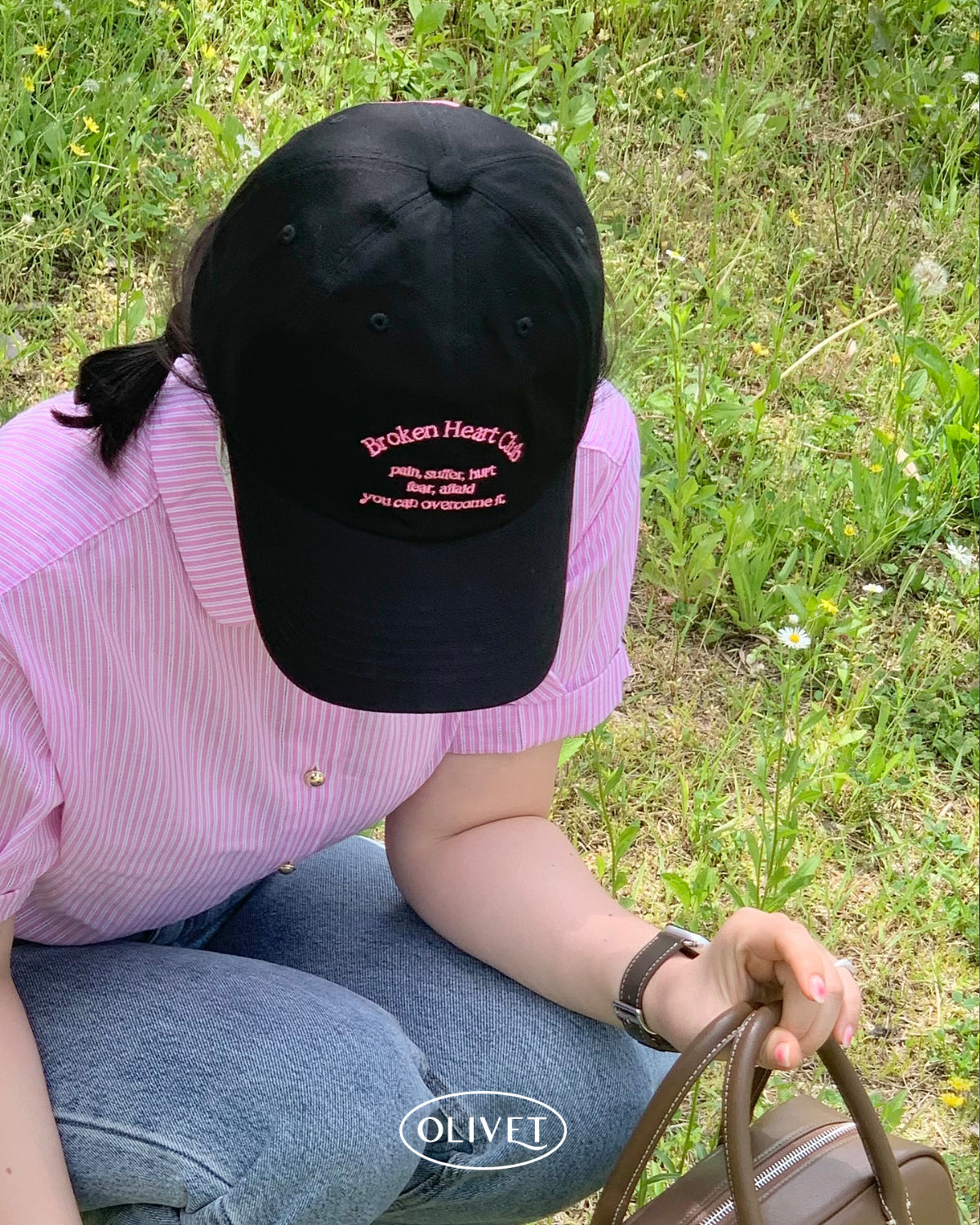 BR-3695-Olivet-Olivet キャップ｜broken heart club ball cap