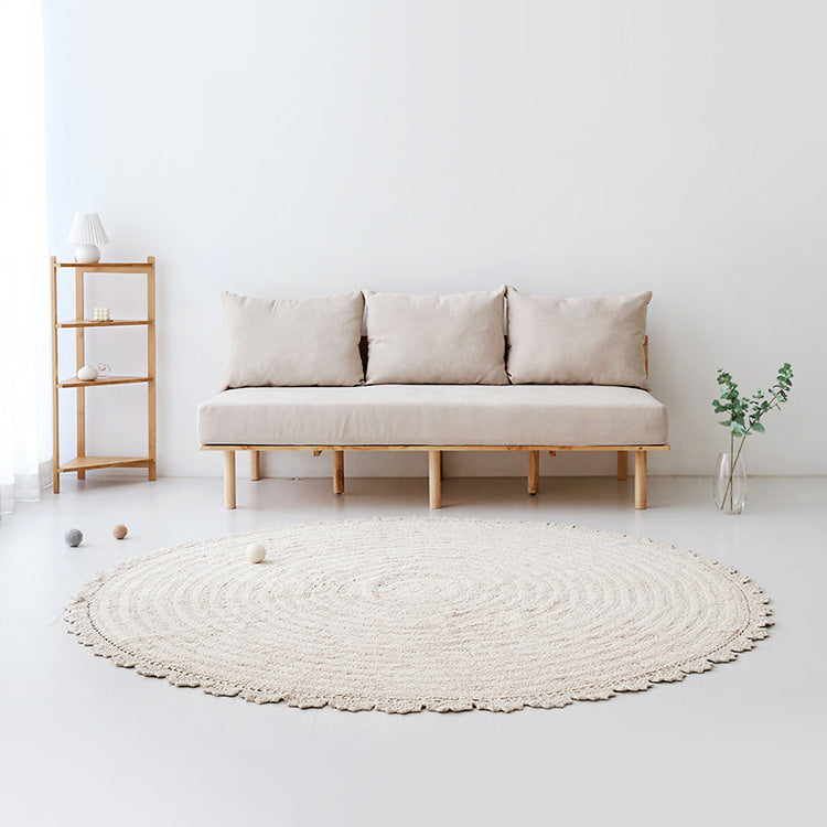BR-3643-MARKET B-MARKET B｜SUNFLOW 丸型ラグ