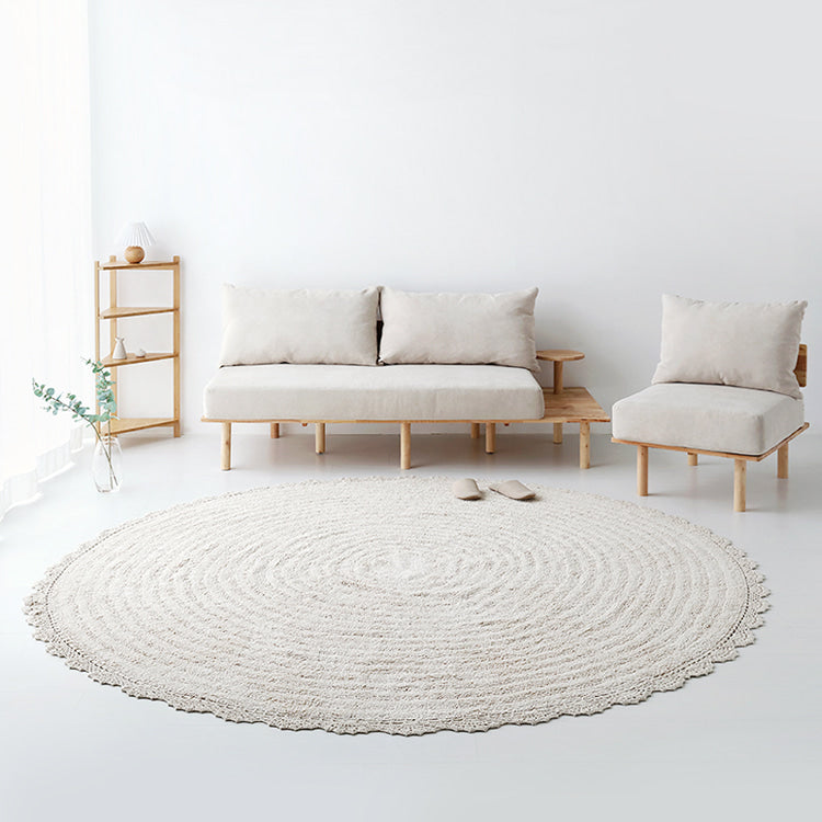 BR-3643-MARKET B-MARKET B｜SUNFLOW 丸型ラグ
