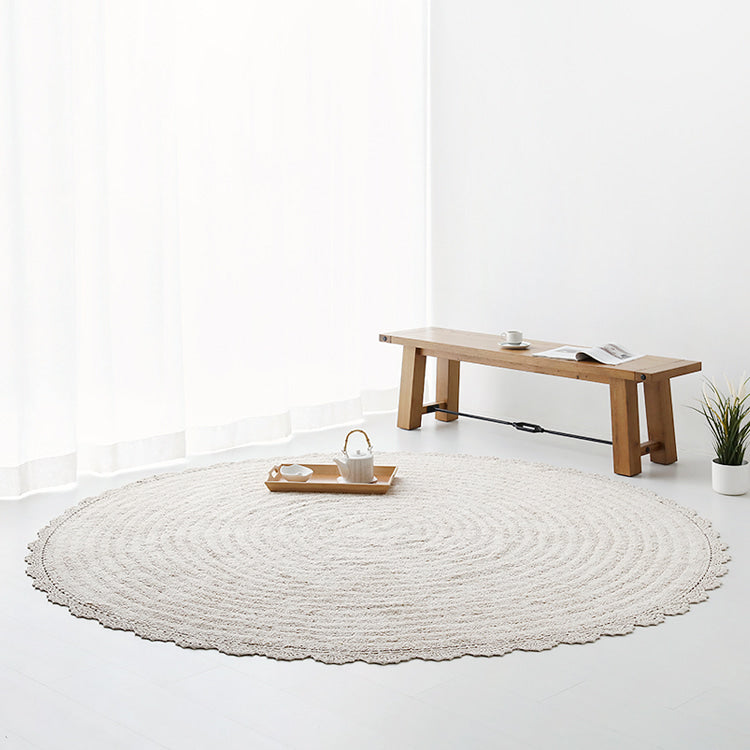 BR-3643-MARKET B-MARKET B｜SUNFLOW 丸型ラグ
