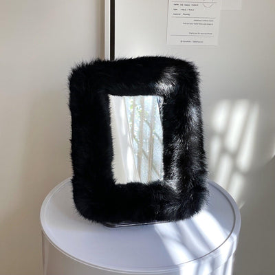 BR-1179 - DADAHAUS - DADAHAUS｜FUR FRAME STAND MIRROR