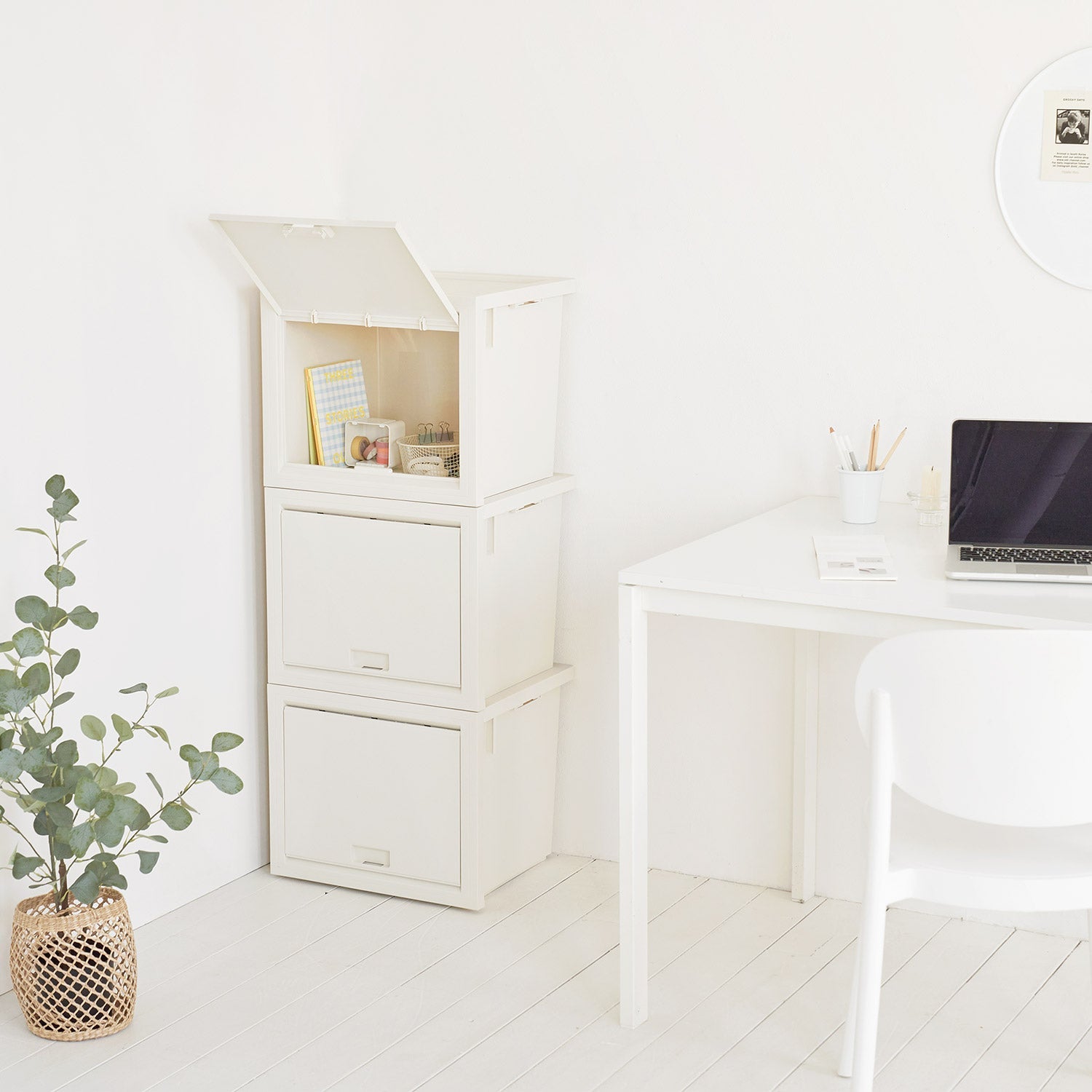 BR-2694-Roomnhome-Roomnhome｜Mild オープンドア収納ボックス 3個セット
