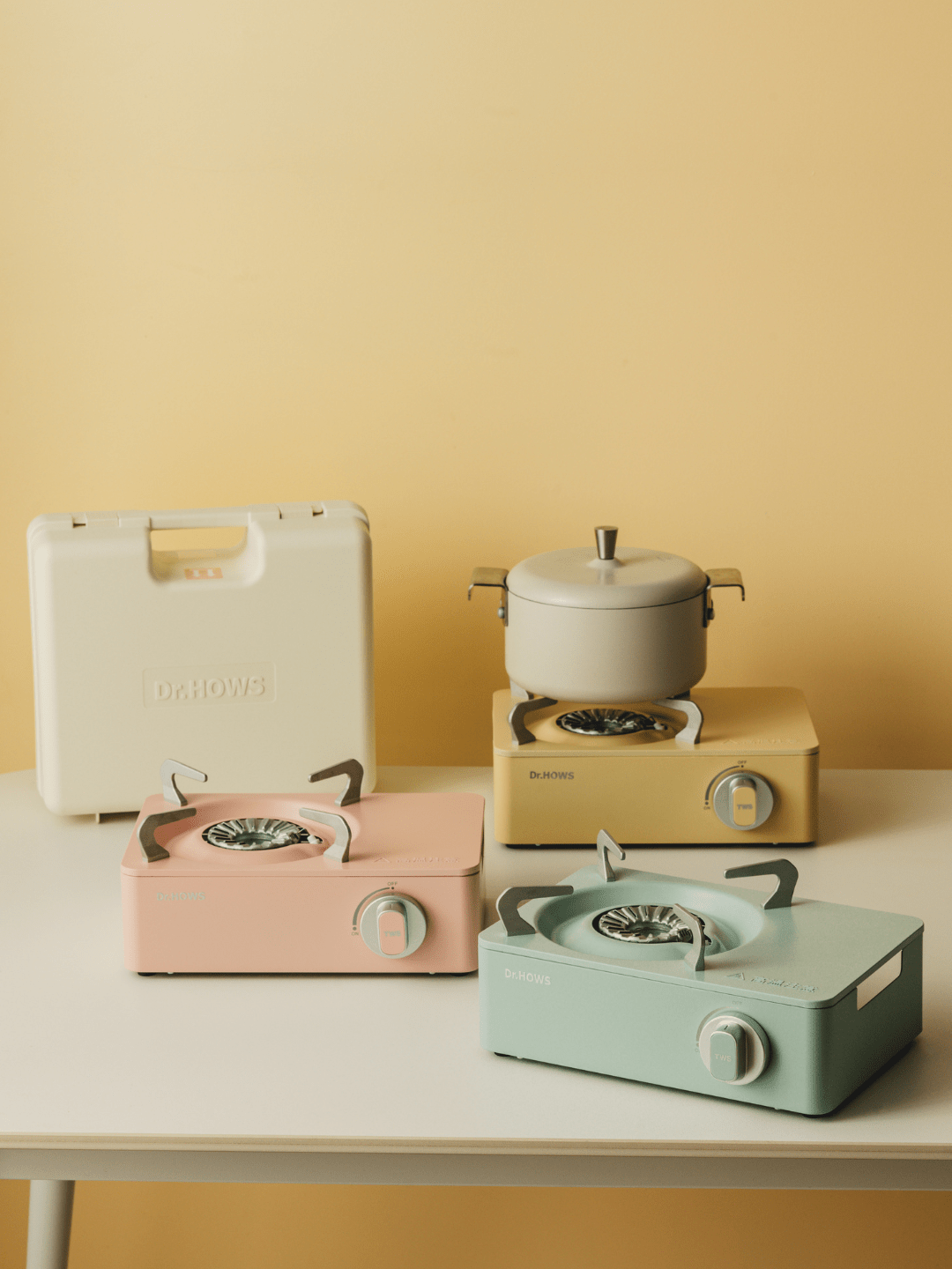 Dr.HOWS カセットコンロ｜Twinkle Mini Stove｜おしゃれ かわいい 卓上