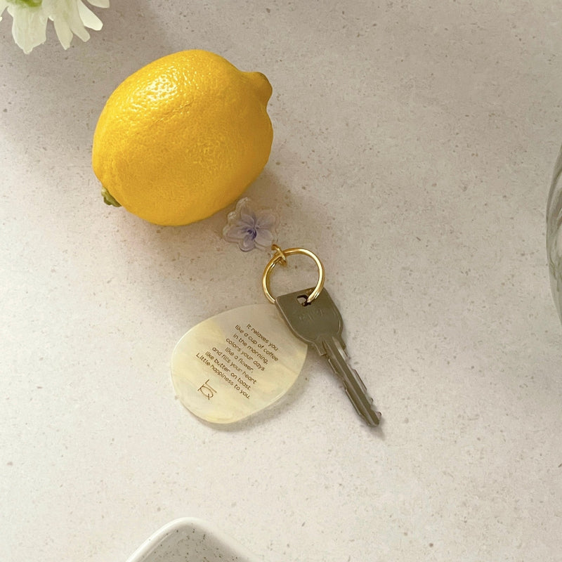 OR-1617-Little Rooms-キーホルダー｜flower motif keyring
