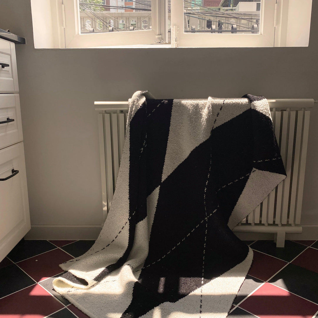 【美品】GAVI ブランケット ラグ ARGYLE Little Rooms ブランケット｜ARGYLE｜GAVI – Little Rooms