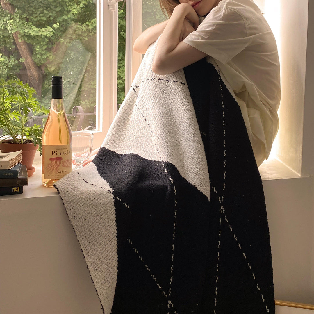 【美品】GAVI ブランケット ARGYLE Little Rooms リトルム ブランケット｜ARGYLE｜GAVI – Little Rooms