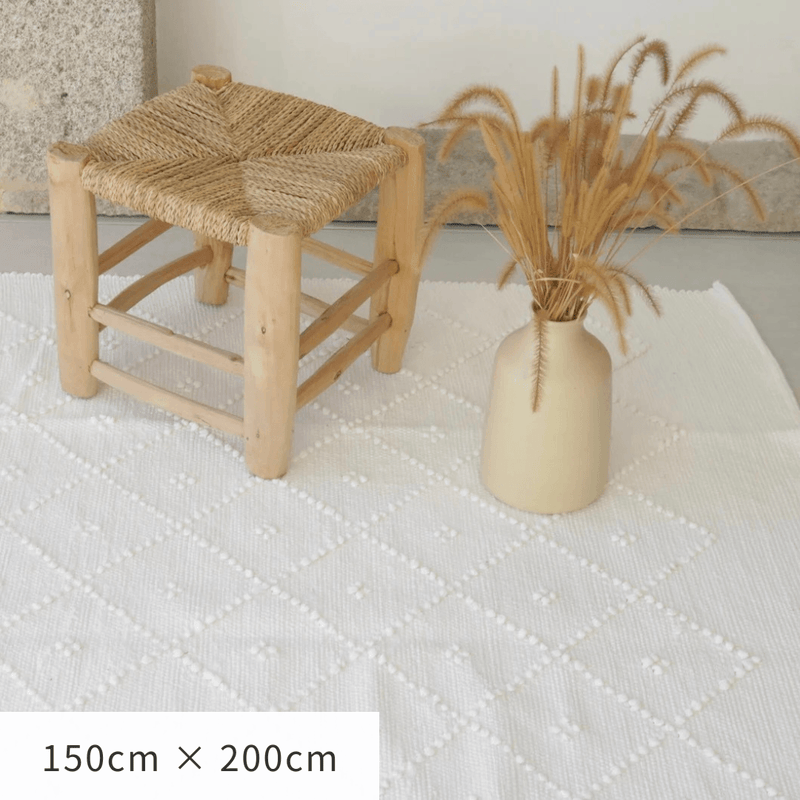 BR-2822-Little Rooms select-Handmade cotton rug｜dots