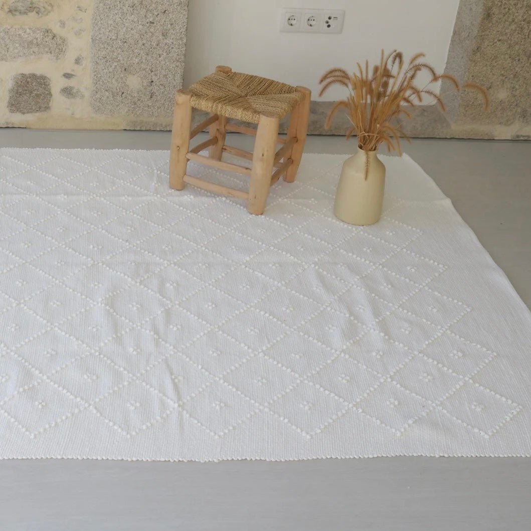 BR-2822-Little Rooms select-Handmade cotton rug｜dots