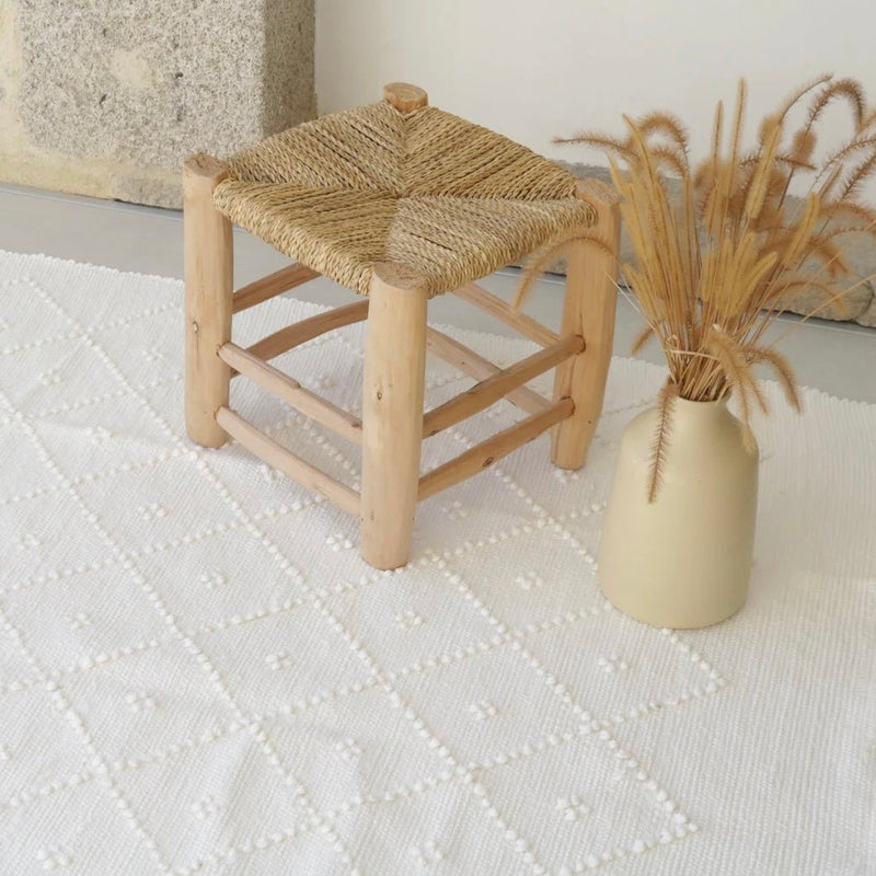 BR-2822-Little Rooms select-Handmade cotton rug｜dots