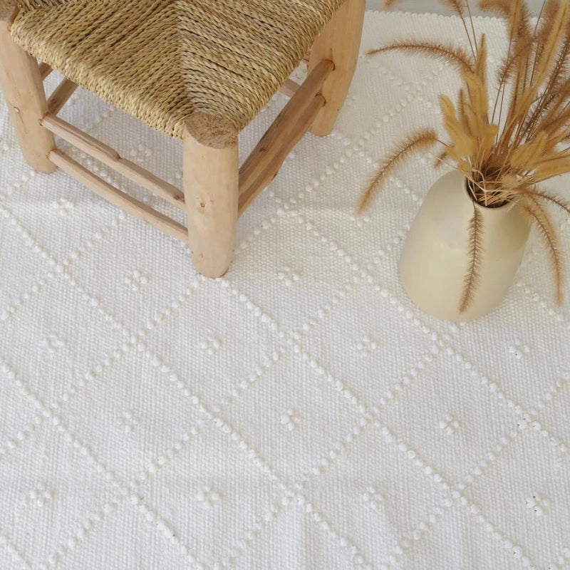 BR-2822-Little Rooms select-Handmade cotton rug｜dots