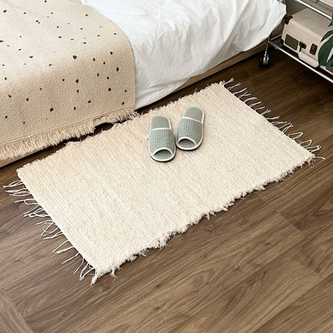 BR-2819-Little Rooms select-Handmade cotton rug｜textured