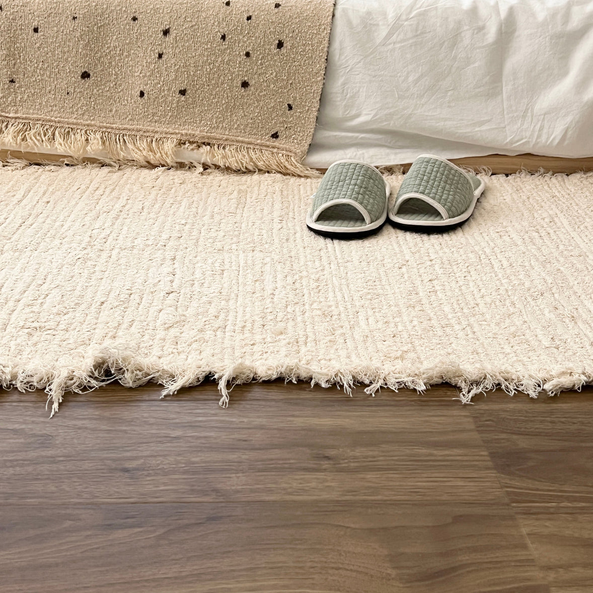 BR-2821-Little Rooms select-Handmade cotton rug｜textured