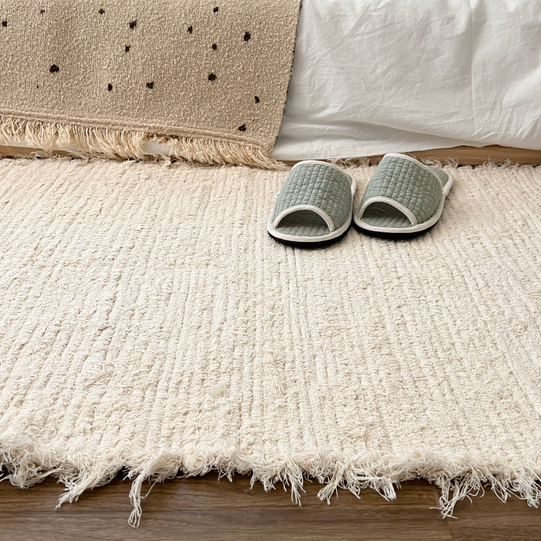 BR-2821-Little Rooms select-Handmade cotton rug｜textured