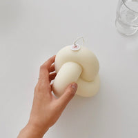 BR-1218-honey flamingo-honey flamingo キャンドル｜Tube knot candle