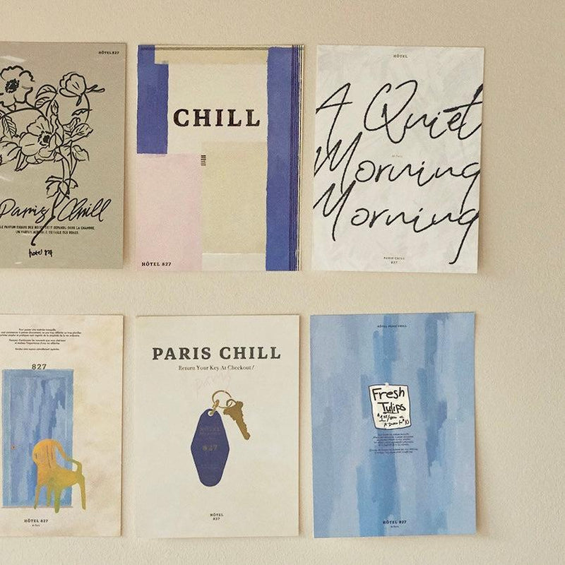 BR-1171 - HOTEL PARIS CHILL - HOTEL PARIS CHILL ポストカード｜A Quiet Morning
