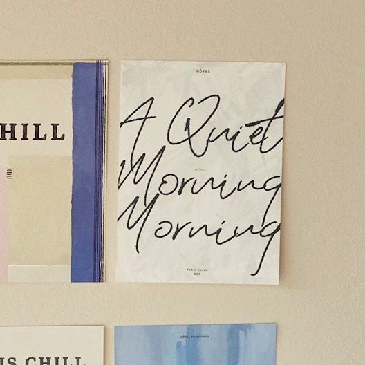 BR-1171 - HOTEL PARIS CHILL - HOTEL PARIS CHILL ポストカード｜A Quiet Morning