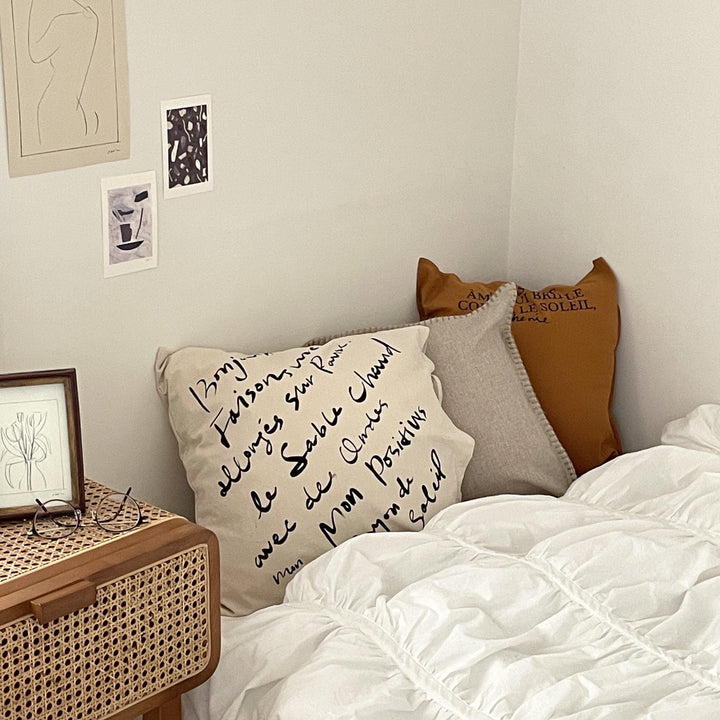 HOTEL PARIS CHILL（ホテルパリチル） クッションカバー｜Cozy up