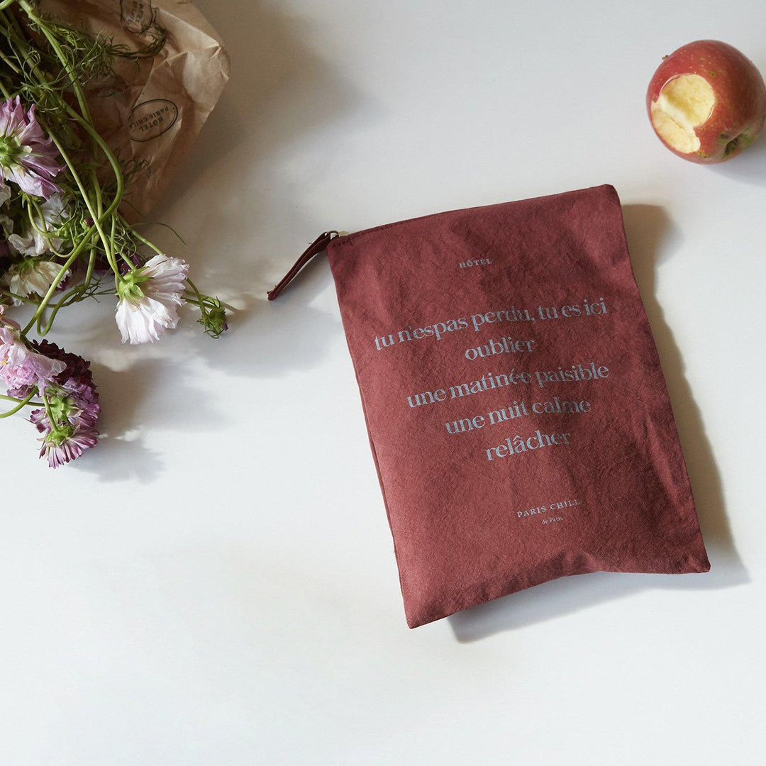 韓国おしゃれ【HOTEL PARIS CHILL】Snuggle Tablet PC Pouch 3色 hotel-paris-chill-journey-